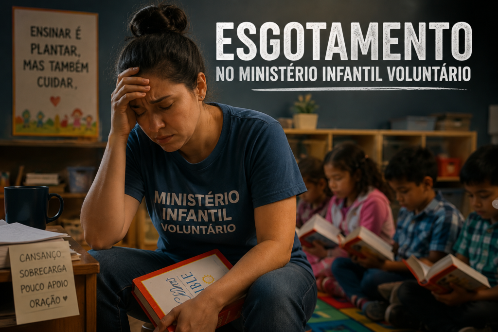 Ministério Infantil: Diga Adeus ao Esgotamento Voluntário!